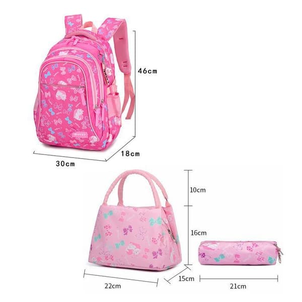 SWAREY Rygsæk til vandreture 3 dele til piger[NX] Blå + vit