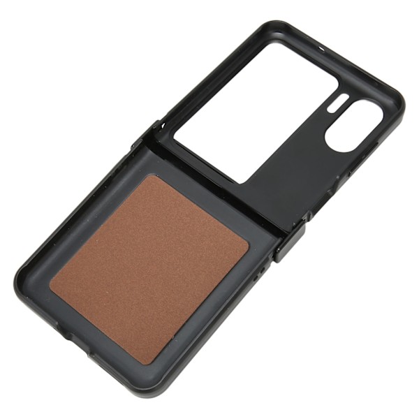 Flip-skal för telefon med slitstarkt material, perfekt passform, glittrig design, lätt att rengöra, för Oppo Find N2 Flip, vit