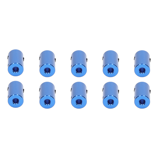 10st Axelkoppling Stegmotorkoppling 14mm Diameter 25mm Längd Ledkontakt 5x8mm / 0.2x0.31in Blå