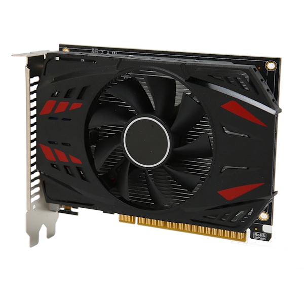 Spill Grafikkort 2GB GDDR3 64bit PCIe1.1 X16 700MHz klokke Dobbel kjøleventilator Skrivebord grafikkort for dataspill