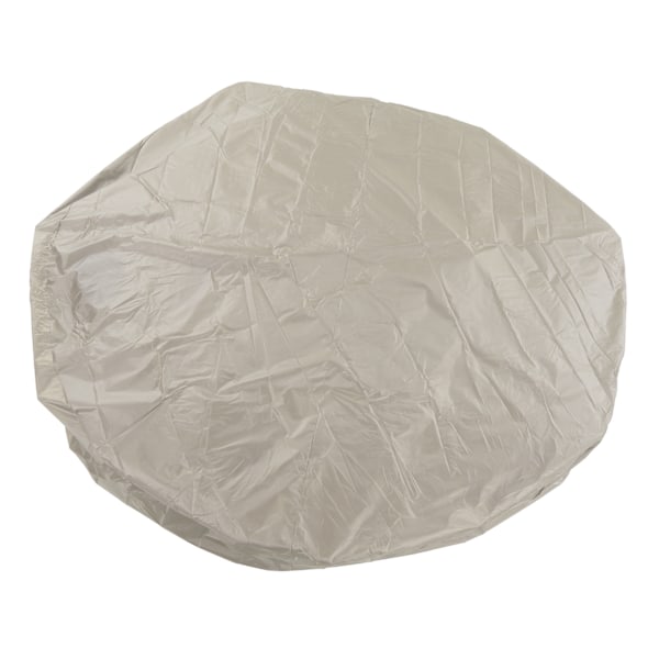 Ulkoilma-ammeet Suojapeite Pyöreä kylpytynnyri Suoja 190 Hopea Polyesteri Taft Kylpytynnyri Vedenpitävä Peite 190x30cm Beige