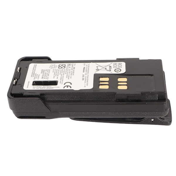 Walkie Talkie-ersättningsbatteri PMNN4543A 2450mah 7,4V 2-vägs radiobatteri med bältesklämma för Motorola R7 XPR3300 XPR3500 XPR7350