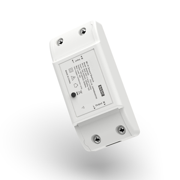 1. WiFi Smart Switch Stemme App Fjernbetjening 2200W Belastning Power Space Saving Smart Relay Switch til Husholdningsapparater