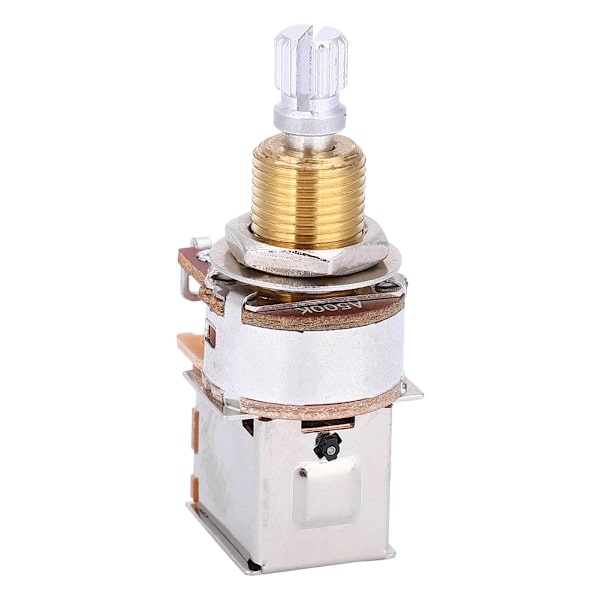 【NX】A500K elektrisk guitar lineær potentiometer Tone Pull Button Switch Pot Pickup Switch