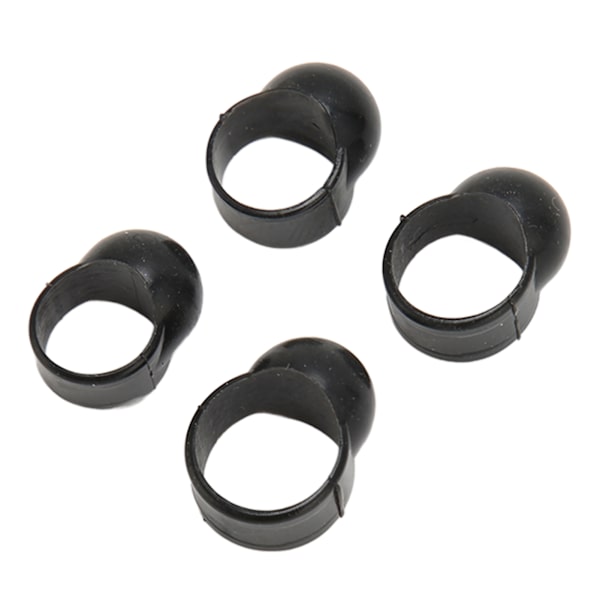 4 stk Tungetromme Fingerplukker i forskjellige størrelser Perfekt passform Plastsement Handpan Fingerskydd for slagverk