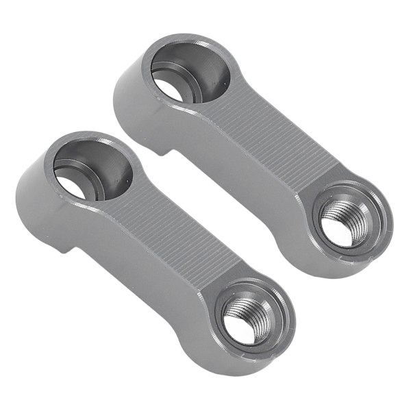 10mm Spejlforhøjere Forlængere Aluminium Legering Spacere Forlængelsesadapter Sæt til F900XR F900R S1000XR S1000R Grå