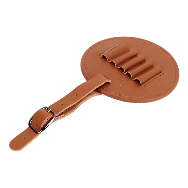 Golf Tee Holder Organizer Bærer Portable PU Læder Golf Tee Opbevaringspose til Golfspillere Mænd Kvinder Brun