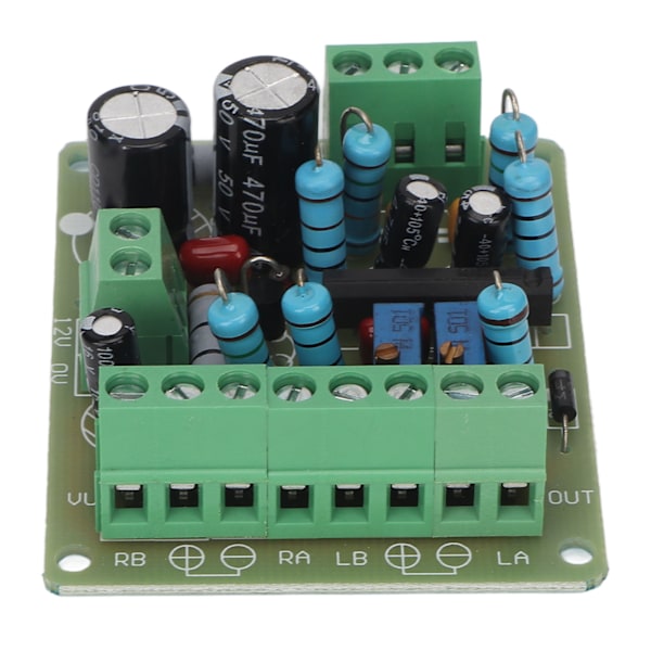 TA7318P DC12V effektförstärkare VU Meter Driver Board DB Ljudnivåmätare Drive Power Amplifier Board