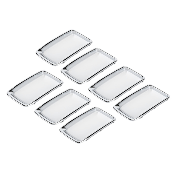 【NX】7 stk./sæt Forkromet frontgrillmodifikation til Grand Cherokee 2014-2016