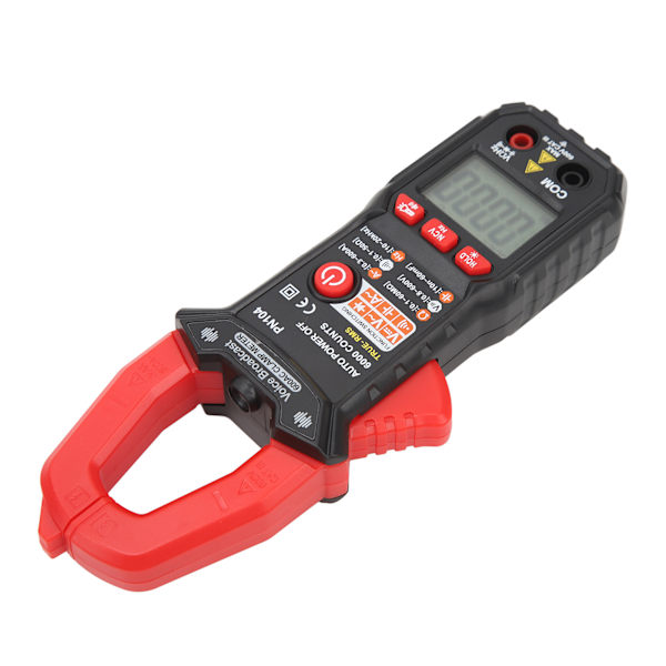 Klemme Multimeter Helautomatisk Klemme AC DC Strøm Spænding Modstand Frekvensmåler Voltmeter Amperemeter