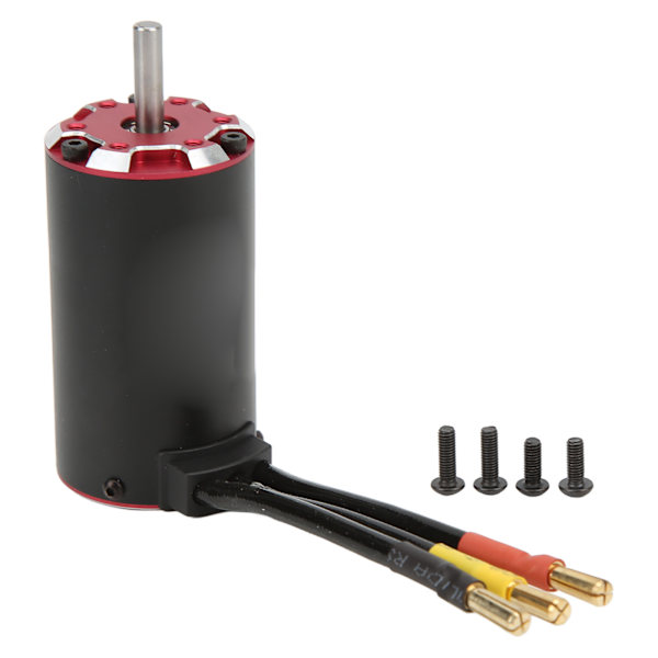 V2 RC Supersonic 3665 2200KV 4-polet børsteløs motor med temperatursensor for 1/8 1/10 RC-bil