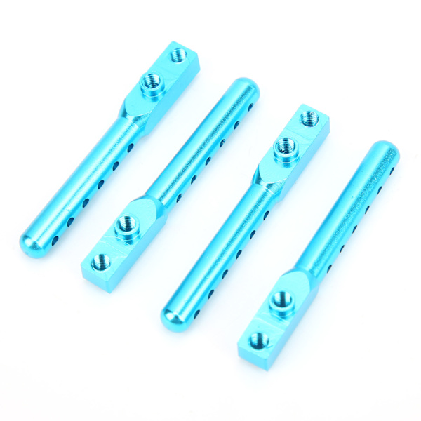 4st RC Car Shell Kolumner Aluminiumlegering Uppgraderingsdelar Ersättningstillbehör för Tamiya TT01