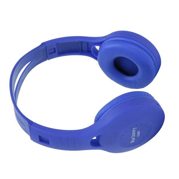 G58 Hodetelefoner med Bluetooth 5.0 Stereo Bluetooth-hodetelefoner for sportbruk (blå)