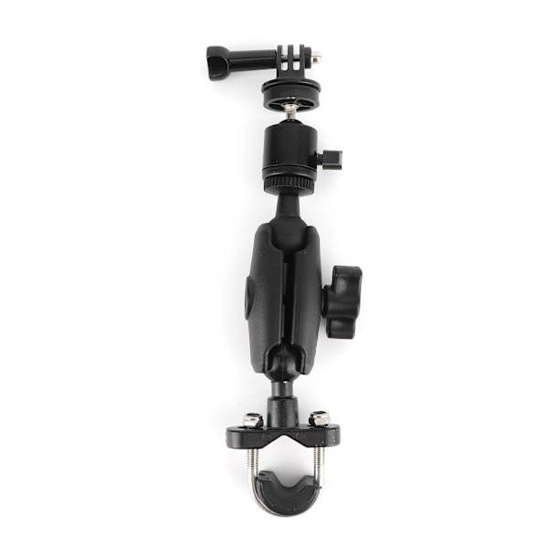 Motorcykel Action Kamerahållare Aluminiumlegering 360° Justerbar Recorder Mount Stativ för GoPro Styrfäste