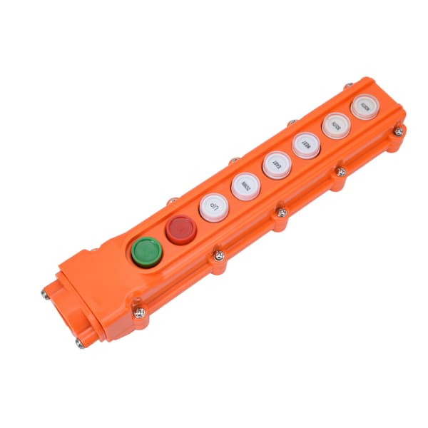 Kranfjärrkontroll Lyftströmbrytare Tryckknappslåda Regntät 220V/500V COB‑63A