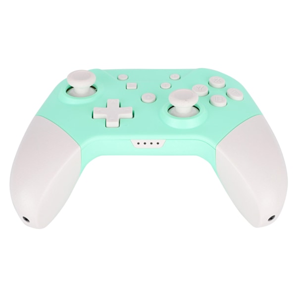 Langaton Bluetooth-peliohjain Gamepad NFC 3D-joystickeillä Nintendo Switch ProGreen Whitelle