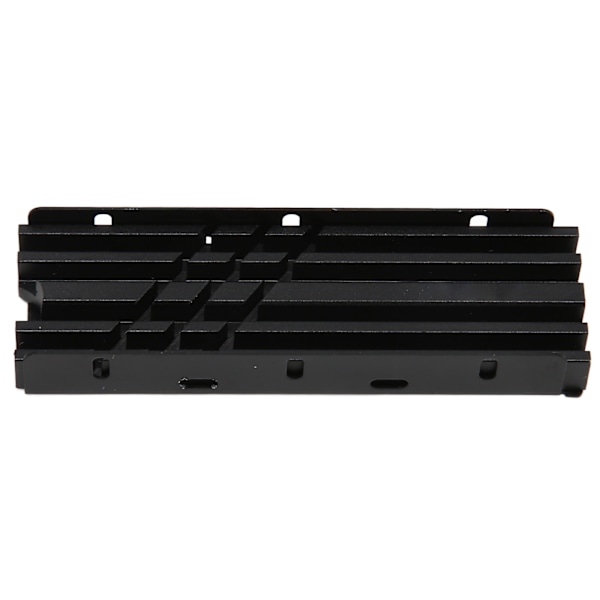 M.2 NVMe kjøleplate Dobbeltsidig aluminiumslegering 3 termiske puter Sølvbelagt SSD kjøleplate for M.2 2280 SSD 850 EVO