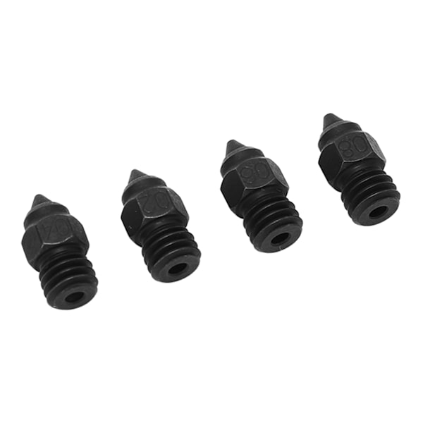 10 stk hærdede ståldyser til Ender 3 3D-printer Extruder Hot End 0,2 0,4 0,6 0,8 mm