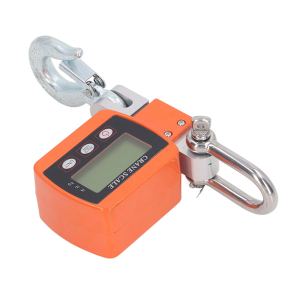 Orange Hængende Krogvægt LCD HD Digital Display Sensor med høj præcision Elektronisk Kranvægt 1102lb 500kg