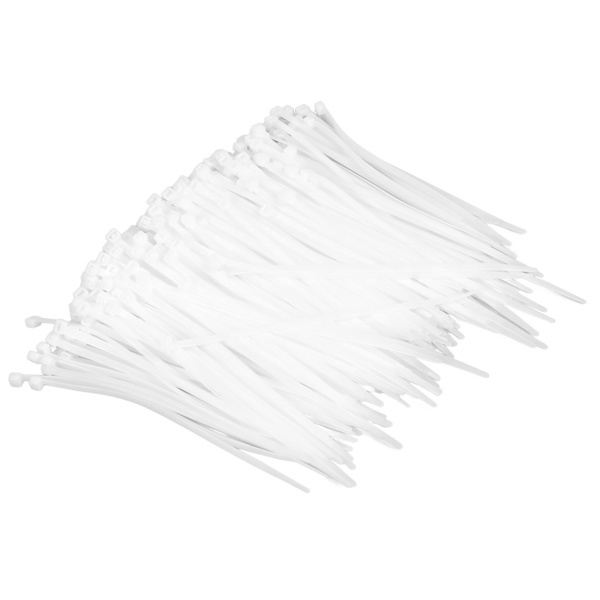 250 stk nylon kabelbindere vejrbestandige selvlukkende kabelbindere til hjemmekontorer 120 lbs 200 mm / 7.87in