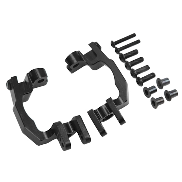 1 par RC C-navbärare bas gjutblock aluminiumlegering för ARRMA Typhon 1/10 fjärrstyrda fordon svart