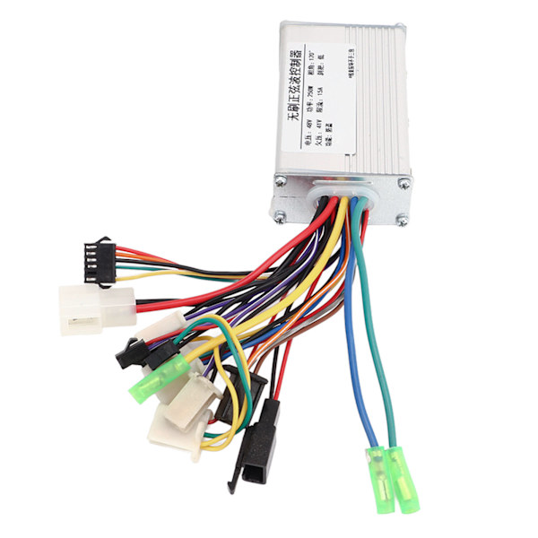 48V 250W Elektrisk Cykel Børsteløs Controller Aluminium Legering Børsteløs Motor Controller til Elektrisk Cykel Scooter