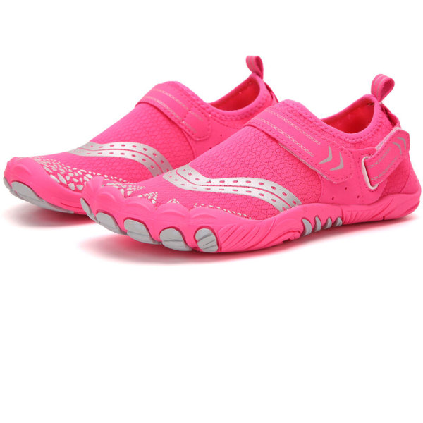 Quick Dry Trekking Shoes naisten miesten kevyet urheilukengät rantakajakkiveneeseen, malli: vaaleanpunainen 41