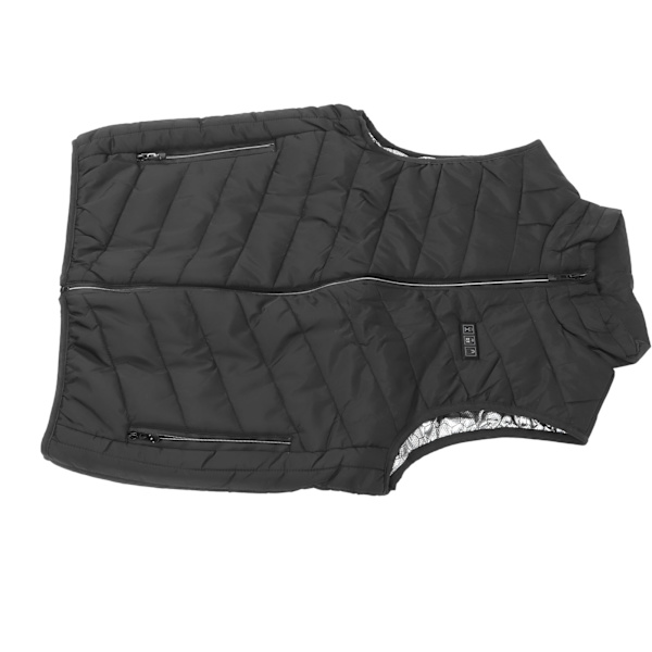 Oppvarmet Vest for Menn og Kvinner - Lett Elektrisk Oppvarmingsvest med USB-Lading for Vinterutendørs - 3 Kontroller, 15 Oppvarmingsområder, 3XL