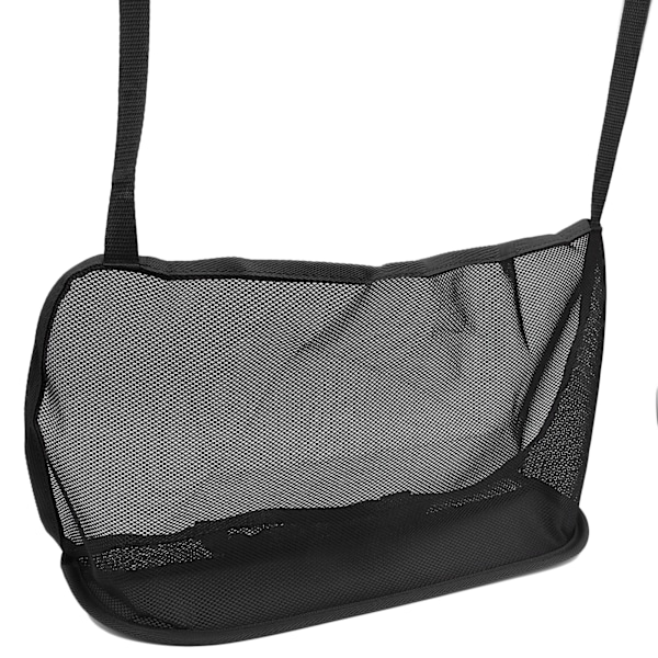 Universal Bilnetlommeholder Mellem Sæder Mesh Opbevaringspose Pet Barrier Auto Interiør Tilbehør Sort