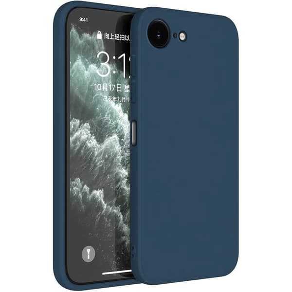 1SWEDEN Kompatibel med iPhone 17e deksel mobildeksel TPU - VELG: MØRKEBLÅ MÖRKBLÅ IPHONE 17E