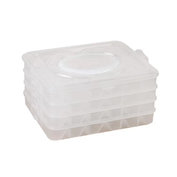 Säilytyslaatikko Monikerroksinen Frozen kokkarelaatikko läpinäkyvä Frozen kokkarelaatikko - B
