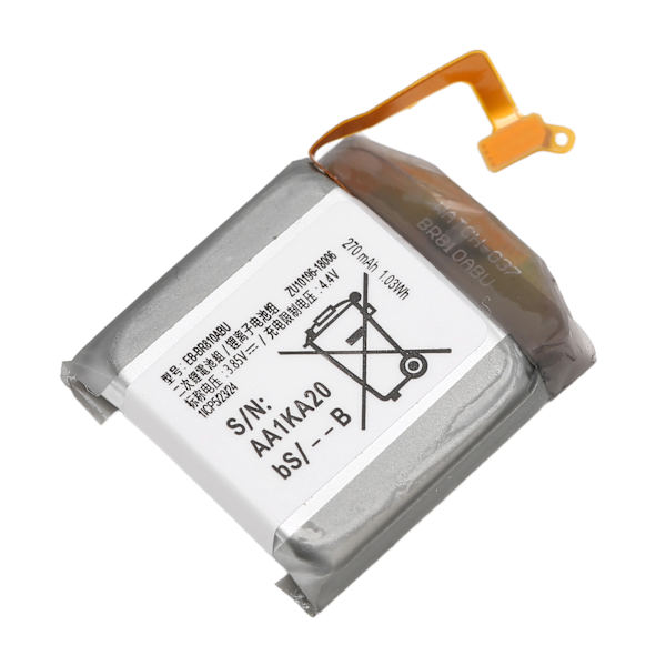 EB BR810ABU Batteriudskiftning til Galaxy Watch Gear S4 42mm SM R810 R815U 1,03Wh 270mAh 3,85V litiumionbatteri