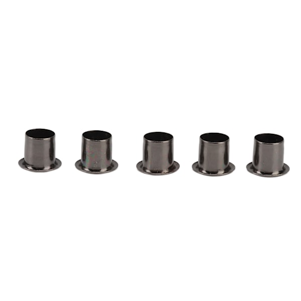 100 STK Metalnitøjer Runde Indre Hul Gennemføringshuller DIY Læder Håndværk Tilbehør 6 mm / 0.24in