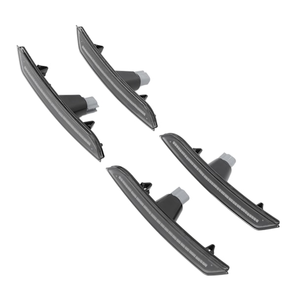 4 stk LED Sidemarkerlys Foran og Bakk Plug and Play Erstatning for Chevrolet Camaro 2016‑2020