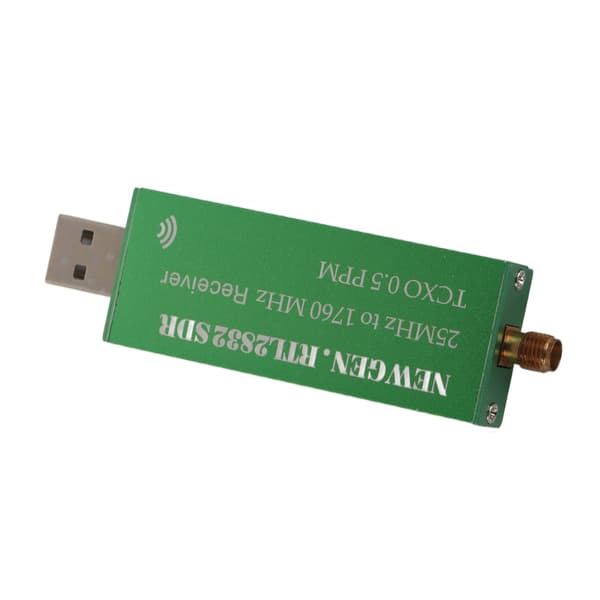 RTL SDR-mottaker 25-1760MHz fullbånd RTL2832U R820T2 Software Defined Radio Scanner