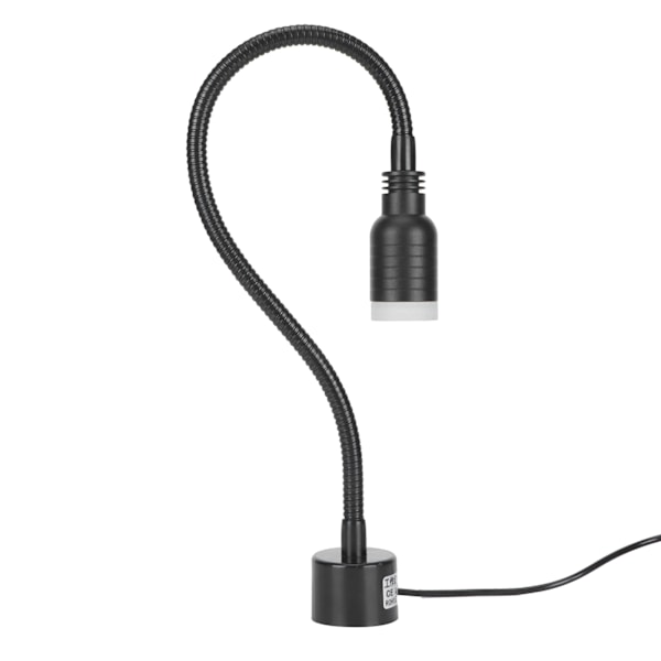 LED Universal Justerbar Værktøjsmaskine Lampe 5W Arbejdslampe med Magnetisk Base til Vedligeholdelse EU-stik 110‑220V