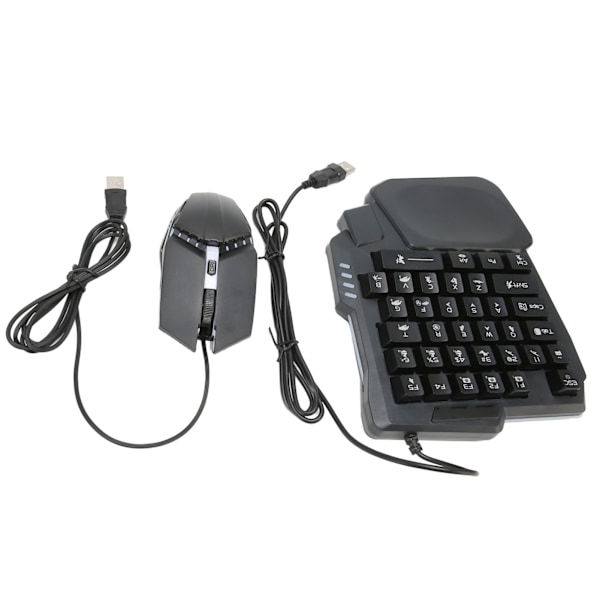 4 i 1 Mobilspill Combopak Mobilspillkontroll Spilltastatur Muskonverter for Android for IOS