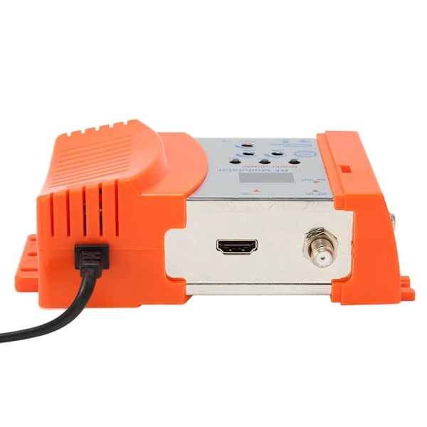 HD Multimedia Interface RF Modulator Professionel Support PAL NTSC Formater Digital Modulator til Hjemme-TV 90‑240V EU Stik