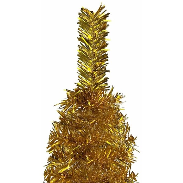 Smal Gyllene julgran 150 cm