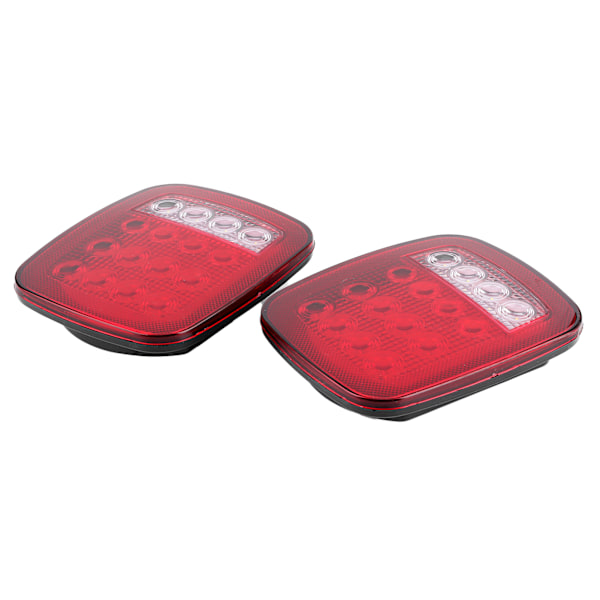 2 stk. LED-baglygter bagbremselys Stop baklys Passer til Jeep Wrangler CJ 76‑06