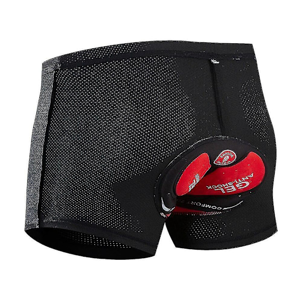 Pro støtdempende polstrede sykkelshorts for menn - M BC102-B