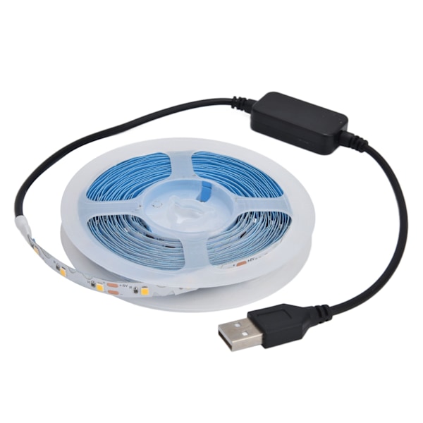 LED Closet Light Strip 5V USB Motion Activated Light Strip Varmt ljus för skåp Garderober Hallway5M