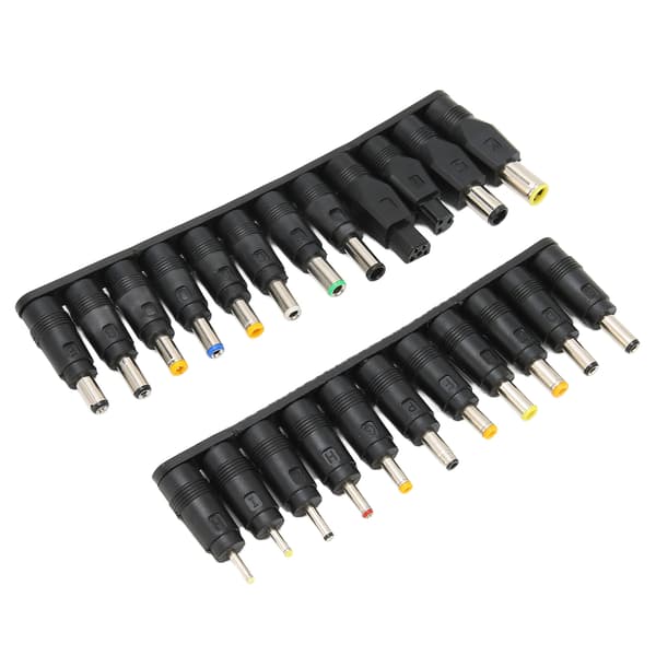 【NX】Bærbar strømadapter DC 90W Universal erstatningsstrømforsyning for bærbar PC med 23 DC-adaptere EU-plugg