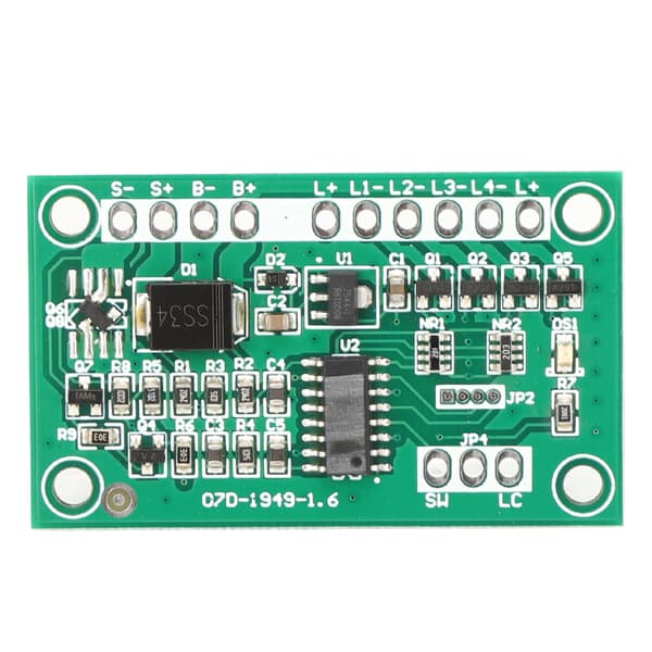 SC07D Solar Trafiklys Printkort Strobe Light Controller Styrmodul