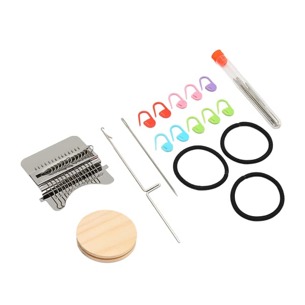 Mini Neulekone Helppo Käyttö Mini Kangaskone DIY Käsineulekone Kotiin