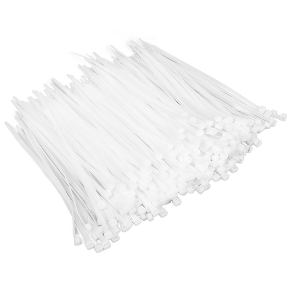 250 stk nylon kabelbindere vejrbestandige selvlukkende kabelbindere til hjemmekontorer 120 lbs 200 mm / 7.87in