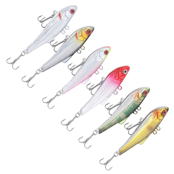 Flytande fiskebete Verklighetstroget falskt bete med ringande boll Topmouth Culter Bass Lure