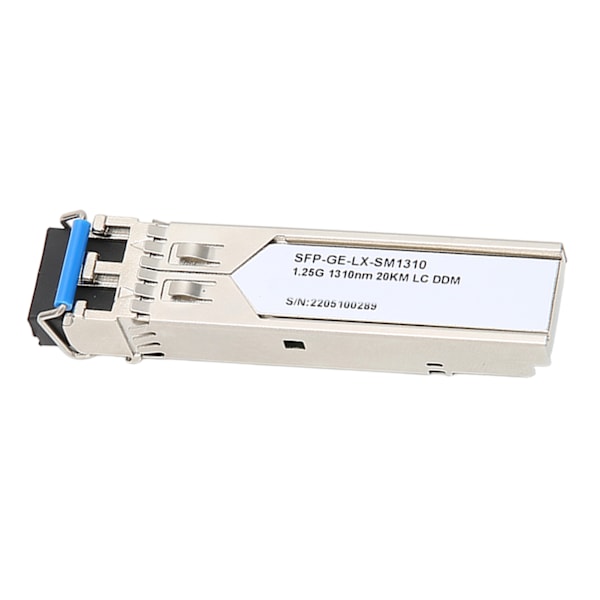 1.25G SFP Transceiver 1310nm Dubbel Fiber Singlemode 20KM Överföringsavstånd Stöd DDM för Internetkort Router