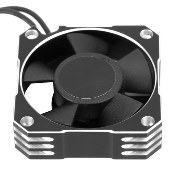 RACKET 35 mm motorkjølevifte 8,5V/21000 RPM for 1/10 1/12 1/8 RC-sensor børsteløs motor Sølv