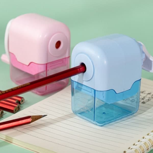 Astronaut Pencil Sharpener Automatically Switches to Lead Green Green